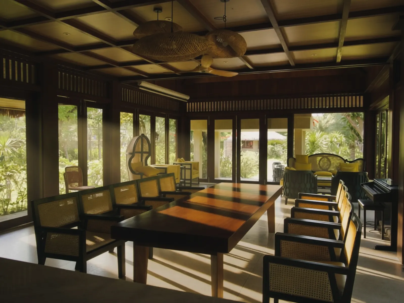 Common hall with natural light